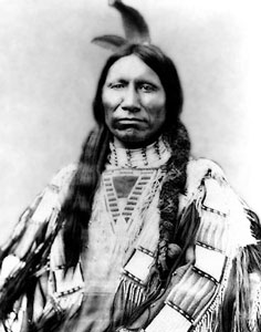 Die Indianer Nordamerikas American Horse Oglala Teton